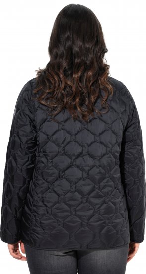 Ulla Popken HYPRAR Lightweight Quilted Water-Repellent Jacket Black - Якета - 