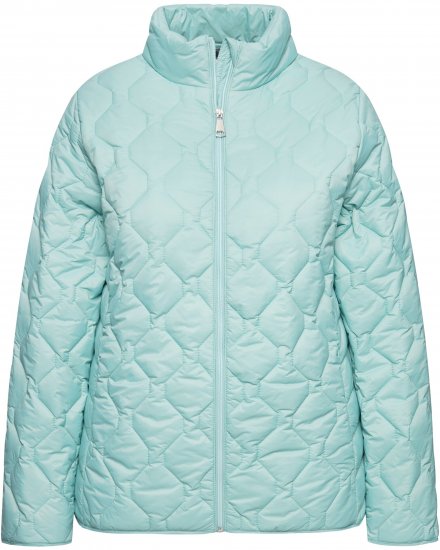 Ulla Popken HYPRAR Lightweight Quilted Water-Repellent Jacket Ice Blue - Якета - 