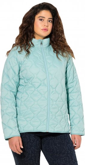 Ulla Popken HYPRAR Lightweight Quilted Water-Repellent Jacket Ice Blue - Якета - 