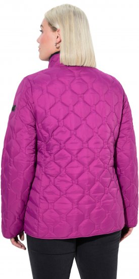 Ulla Popken HYPRAR Lightweight Quilted Water-Repellent Jacket Berry - Якета - 