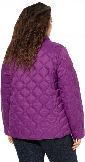 Ulla Popken HYPRAR Lightweight Quilted Water-Repellent Jacket Purple - Якета - 