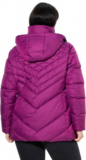 Ulla Popken HYPRAR Water-Repellent Quilted Jacket Berry - Якета - 