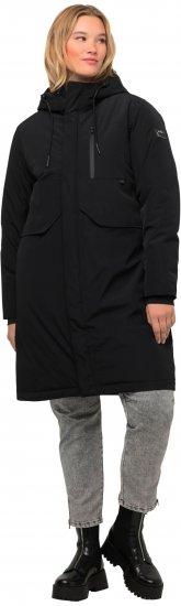 Ulla Popken HYPRAR Triple Function Recycled Fully Lined Coat Black - Якета - 
