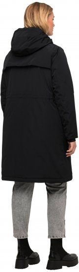 Ulla Popken HYPRAR Triple Function Recycled Fully Lined Coat Black - Якета - 