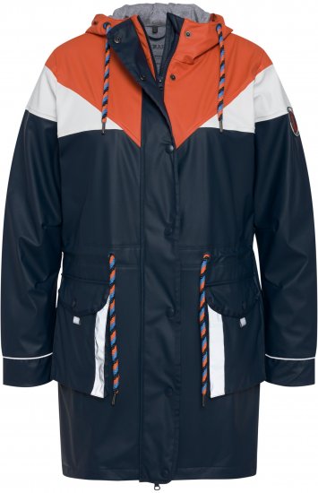 Ulla Popken HYPRAR Triple Function Jacket Navy - Якета - 
