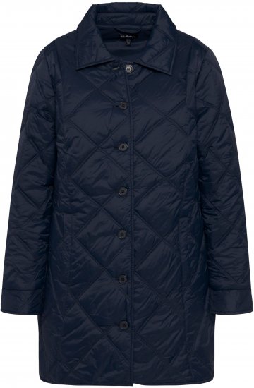 Ulla Popken Quilted Jacket Navy - Якета - 