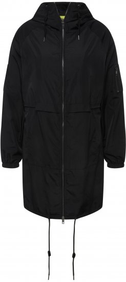Ulla Popken Versatile Hooded Jacket Black - Якета - 