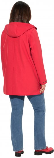 Ulla Popken HYPRAR Softshell Fleece-Lined Jacket Salsa Red - Якета - 
