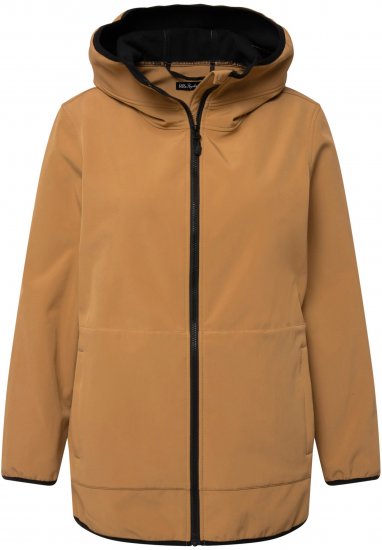 Ulla Popken 2-in-1 Quilted Fleece Lined Coat Black - Якета - 