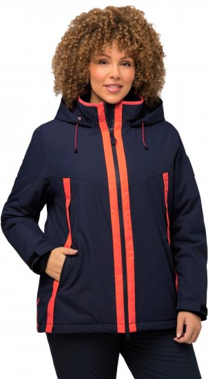 Ulla Popken HYPRAR Waterproof Triple Function Jacket Navy - Якета - 