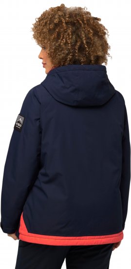 Ulla Popken HYPRAR Waterproof Triple Function Jacket Navy - Якета - 