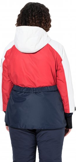 Ulla Popken Performance Peplum Ski Jacket Navy - Якета - 