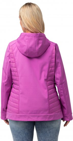 Ulla Popken Hyprar Quilt Mix Jacket Light Heather - Якета - 