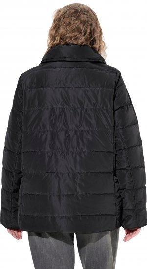 Ulla Popken Quilted Puffer Coat Black - Якета - 