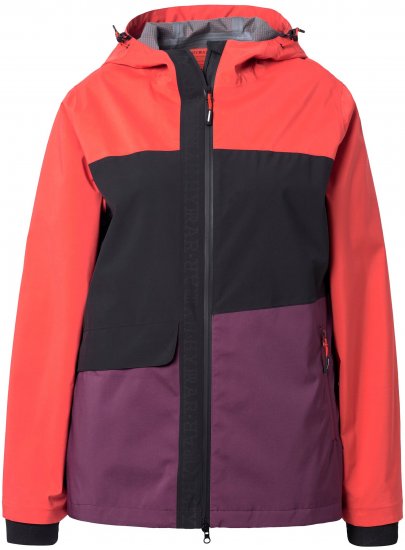 Ulla Popken HYPRAR Triple Function Jacket Dark Cherry - Якета - 