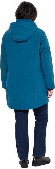 Ulla Popken HYPRAR Long Softshell Jacket Ocean Blue - Якета - 