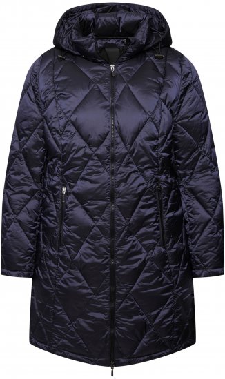 Ulla Popken HYPRAR Diamond Quilted Jacket Night Blue - Якета - 