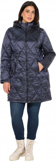Ulla Popken HYPRAR Diamond Quilted Jacket Night Blue - Якета - 