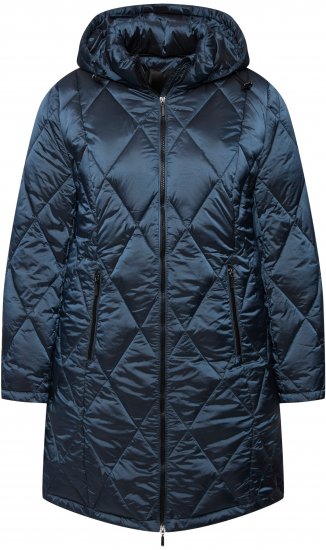 Ulla Popken HYPRAR Diamond Quilted Jacket Teal - Якета - 