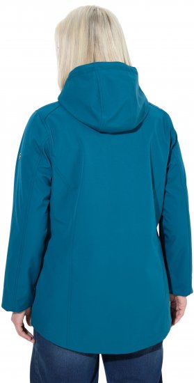 Ulla Popken HYPRAR Triple Function Softshell Jacket Teal - Якета - 