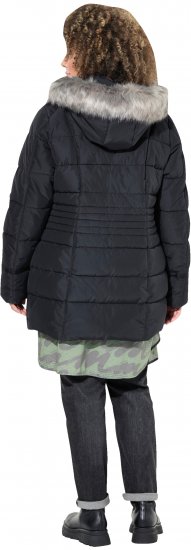 Ulla Popken HYPRAR Quilted Jacket Black - Якета - 