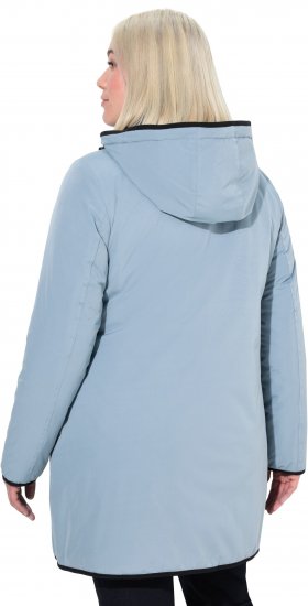 Ulla Popken HYPRAR Reversible Quilted Jacket Grey Blue - Якета - 