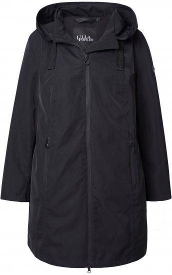Ulla Popken HYPRAR Waterproof Jacket Black - Якета - 