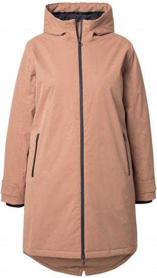 Ulla Popken HYPRAR Triple-Function Longline Jacket Camel - Якета - 