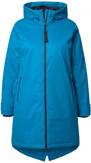 Ulla Popken HYPRAR Triple-Function Longline Jacket Turquoise - Якета - 