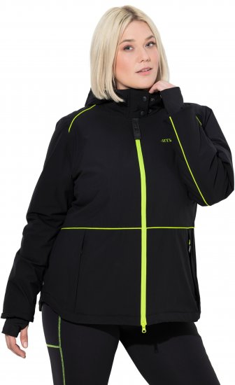 Ulla Popken HYPRAR Triple Function Coat Black - Якета - 