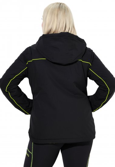 Ulla Popken HYPRAR Triple Function Coat Black - Якета - 