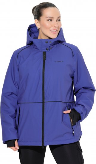 Ulla Popken HYPRAR Triple Function Coat Blueberry - Якета - 