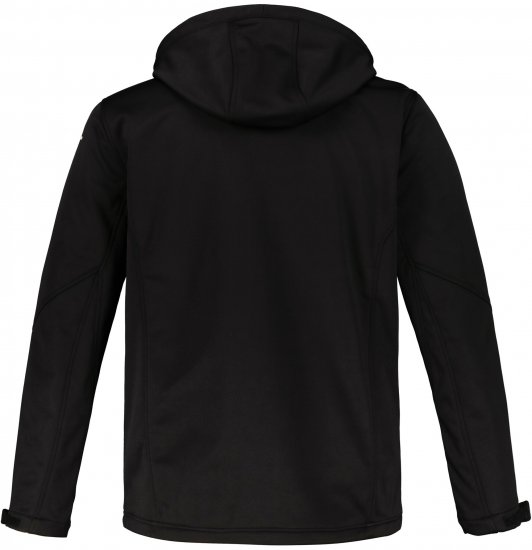 JP1880 Jacket Fleece Lined Softshell Black - Якета - мъжки якета големи размери