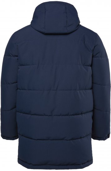 JAY-PI Warm Quilted Parka Dual Function, Wind and Water Repellant Navy - Якета - мъжки якета големи размери
