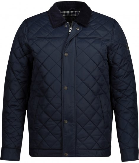 JP1880 Jacket Quilted Navy - Якета - мъжки якета големи размери