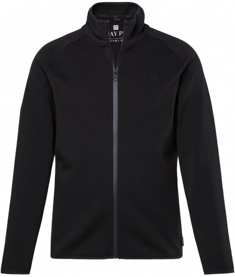 JAY-PI FLEXNAMIC® Golf Sweat Jacket with Zipper Black - Суичъри & cуичъри с качулка - мъжки суичъри големи размери