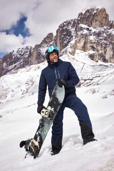 Jay-Pi Ski Jacket Functional Waterproof Windproof Navy - Ски облекло - 