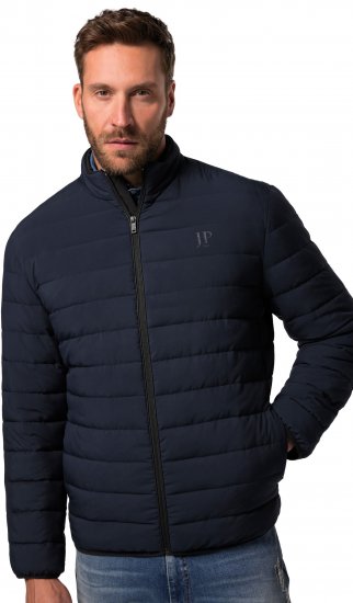 JP1880 Jacket Quilted Stand-up Collar Navy - Якета - мъжки якета големи размери