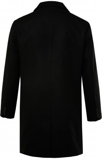 JP1880 Coat Classic Wool Blend Black - Якета - мъжки якета големи размери
