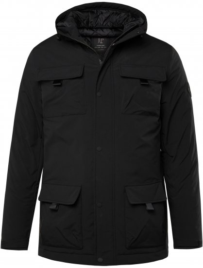 JP1880 Field Jacket Wind-repellent Black - Якета - мъжки якета големи размери