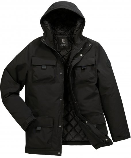 JP1880 Field Jacket Wind-repellent Black - Якета - мъжки якета големи размери