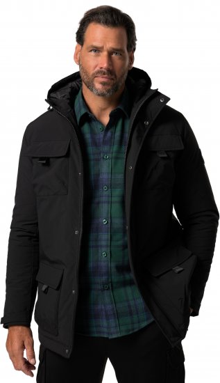 JP1880 Field Jacket Wind-repellent Black - Якета - мъжки якета големи размери