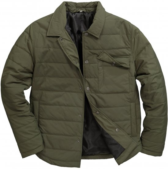 JP1880 Jacket Extra Light Dark Olive - Якета - мъжки якета големи размери