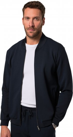 JP1880 Jersey Blouson New York Navy - Якета - мъжки якета големи размери