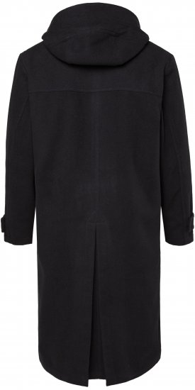 JP1880 Water-repellent Functional Coat with Wool Look Black - Якета - мъжки якета големи размери
