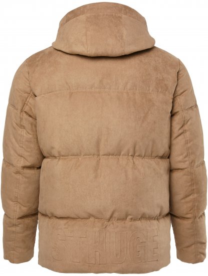 STHUGE Jacket Puffer With Warm Quilting Beige - Якета - мъжки якета големи размери