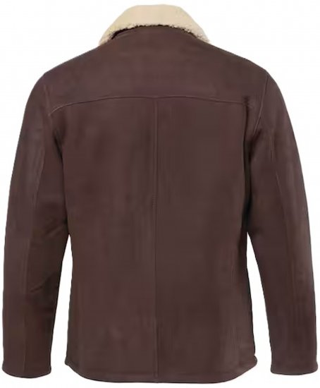 JP1880 Leather Jacket Genuine Lamb Nappa - Якета - мъжки якета големи размери
