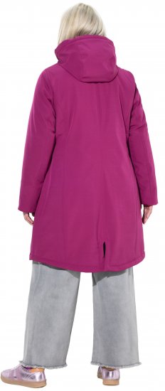 Ulla Popken HYPRAR Triple Function Weather Proof Jacket Berry - Якета - 