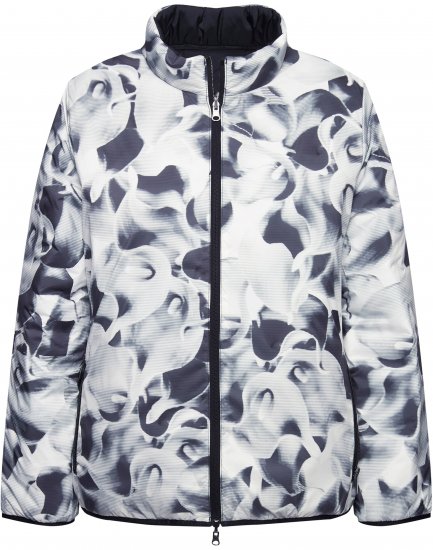 Ulla Popken HYPRAR Reversible Printed Jacket Black - Якета - 