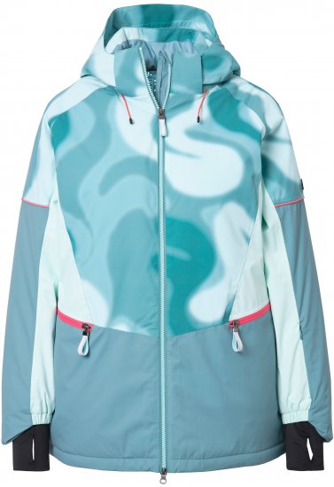 Ulla Popken HYPRAR Performance Jacket Ice Green - Якета - 